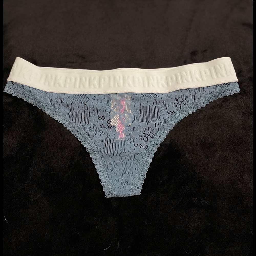Victoria’s Secret Teal Lace Thong